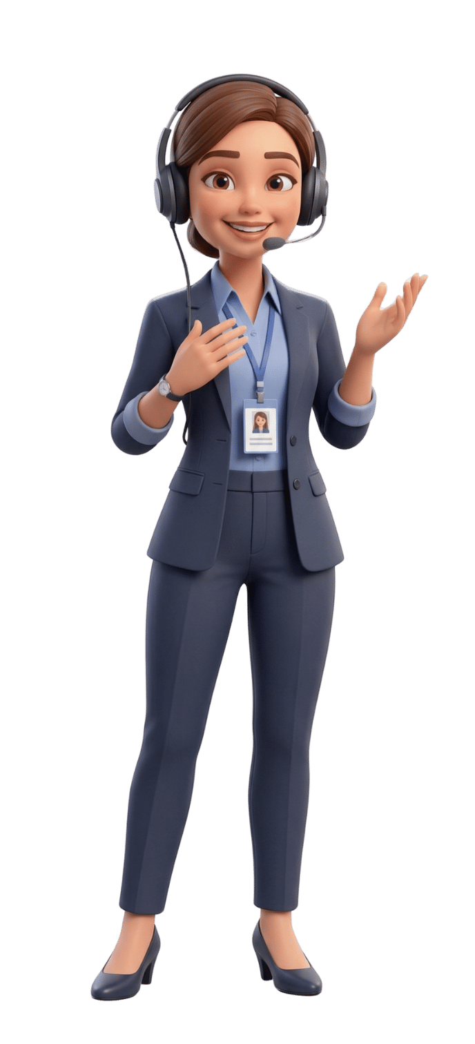 Kesy AI receptionist avatar